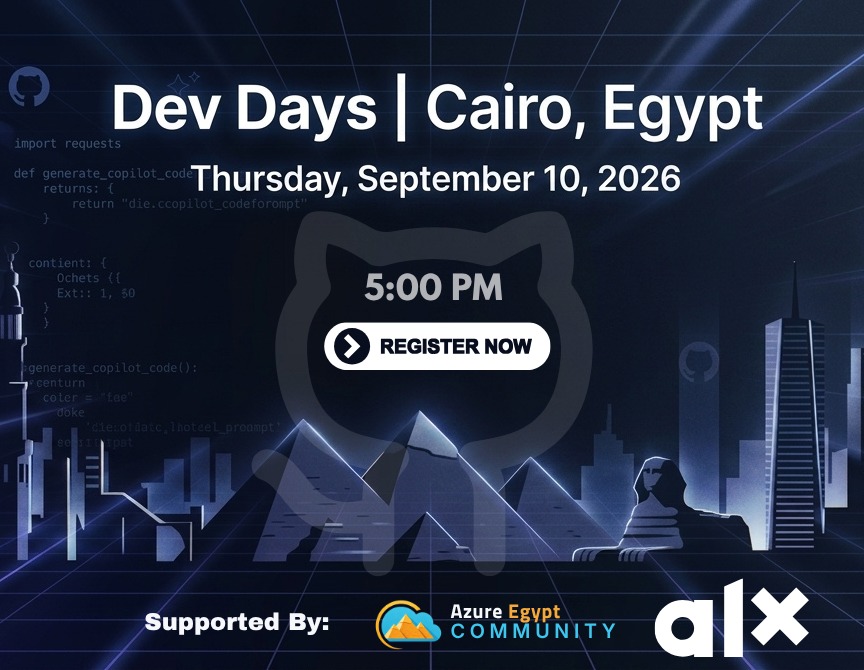 Dev Days | Cairo, Egypt — GitHub Copilot Workshop